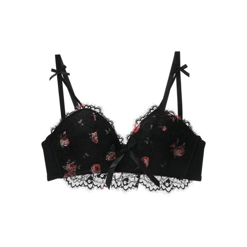 Flowers In Water Bra Women's Champagne-5