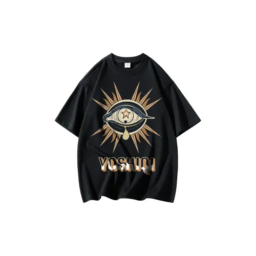 YOUSHIQI Devil-Print Unisex T-shirt