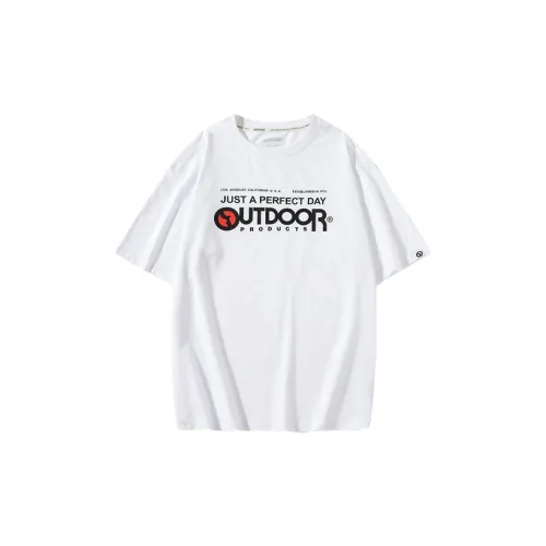 OUTDOOR PRODUCTS T-Shirts Unisex Bleached White