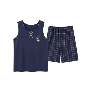 COMBO Pajama Set Men's Navy Blue