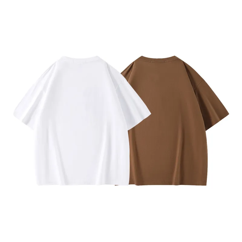 BAGE Drop Shoulder Sleeve T Shirt Unisex-35