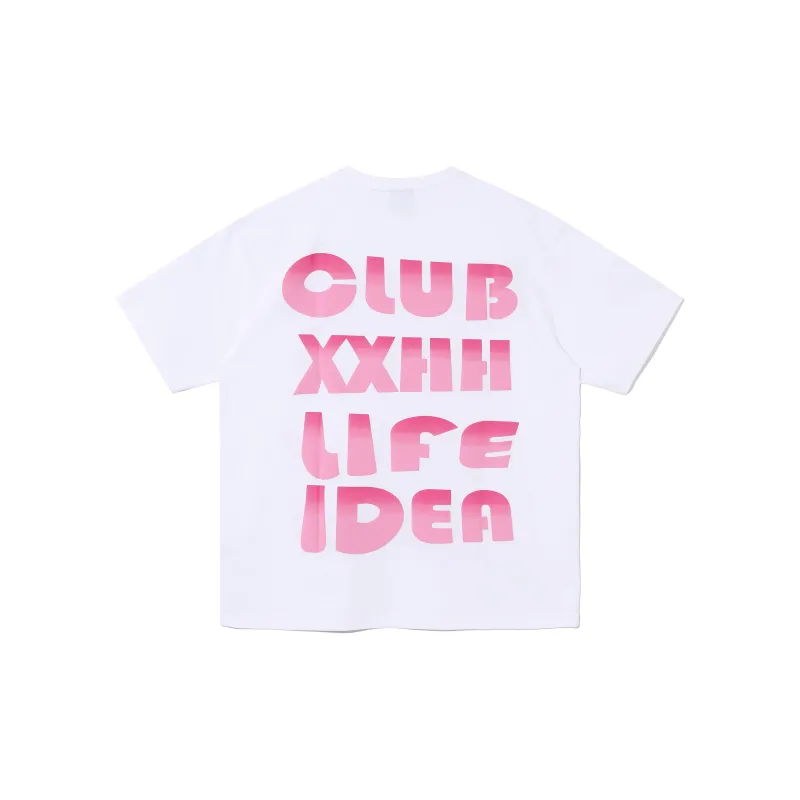 Clubxxhh T Shirts Unisex White-1