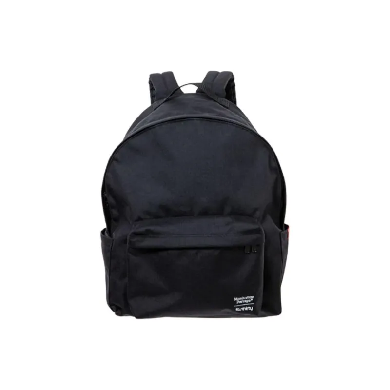 Manhattan Portage Nylon Backpack Unisex Black-0