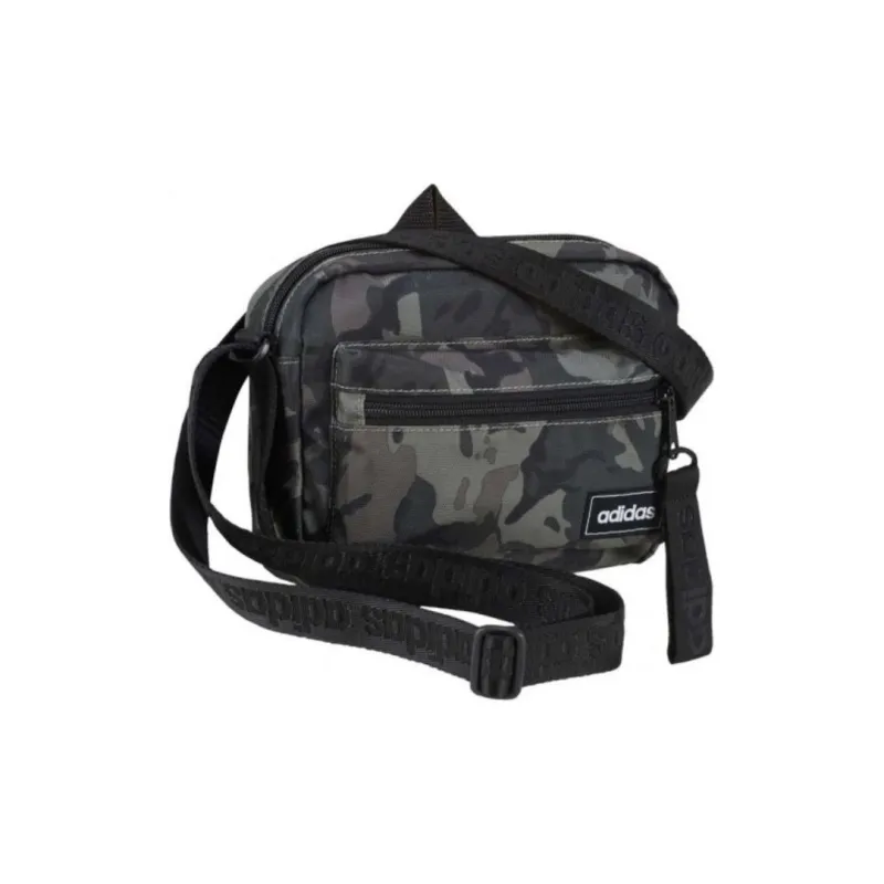 Adidas Polyester Crossbody Bag Shoulder Bag Regular Unisex Black-2