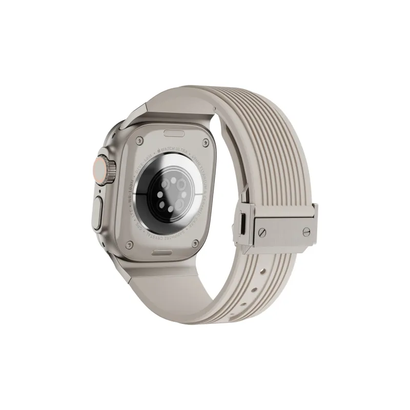 CHENSONG Apple Compatibility Watch Band Fluoroelastomer Material-4