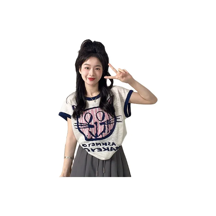 XIESHIXX T Shirts Women's-6