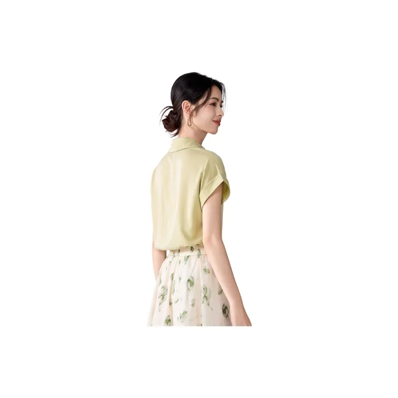 Love Elaine Shirt Women's Yellow-1