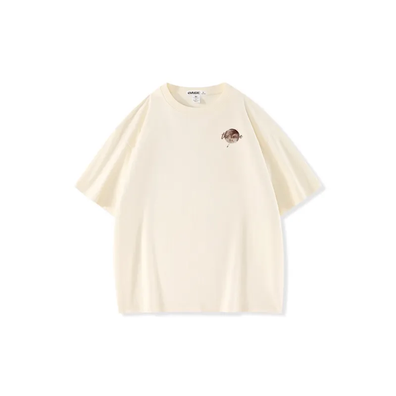 BAGE Drop Shoulder Sleeve T Shirt Men's-24