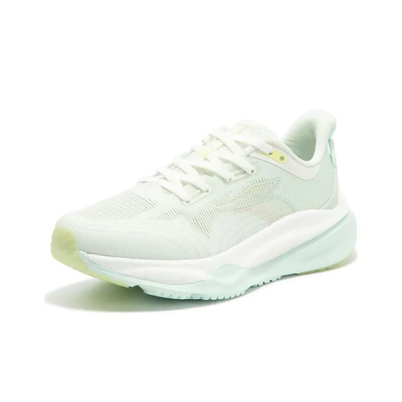 361° Breathable Lightweight Low Top Sprint Running Shoes Women's Green-1