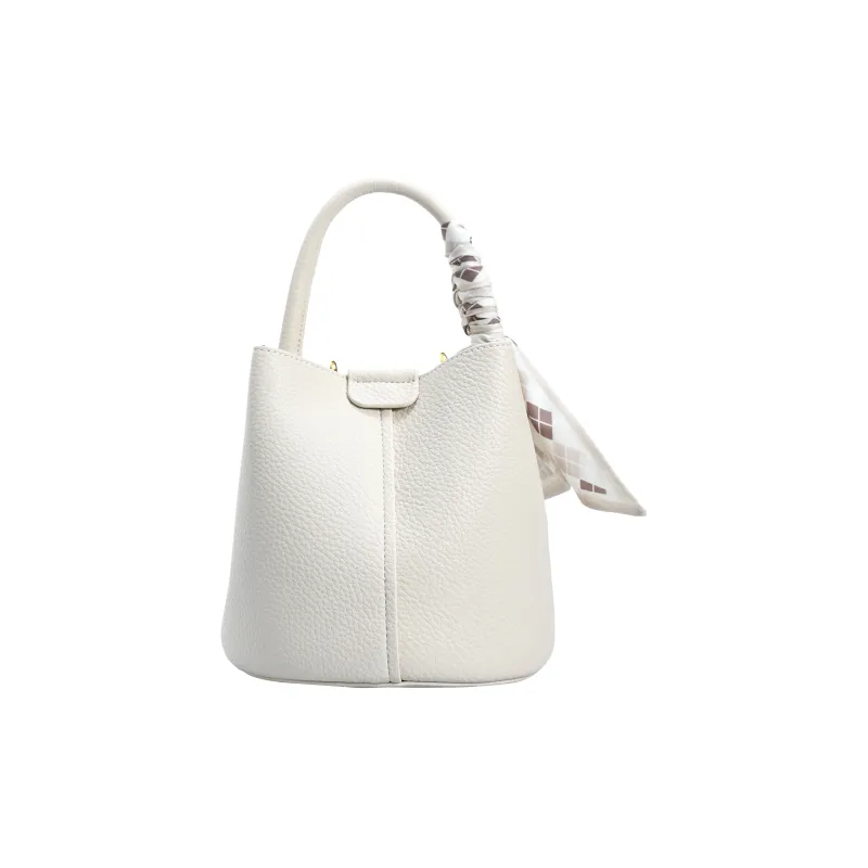 ZAVC PU Handbag Women's White/Black/Gray/Beige Yellow-3