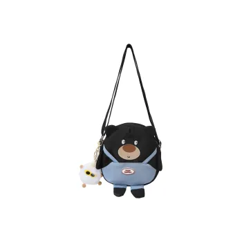 Gerlanx Nylon Shoulder Bag Crossbody Bag Regular Women's Black/White/Khaki/Brown