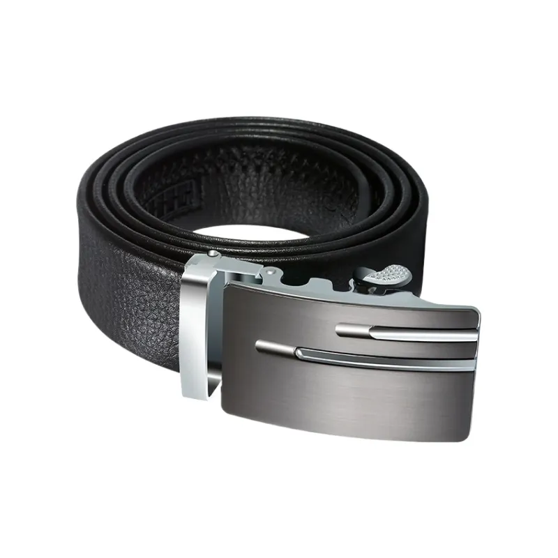 CARTELO Cow Split Leather Belts Men's Width 3.5cm-1