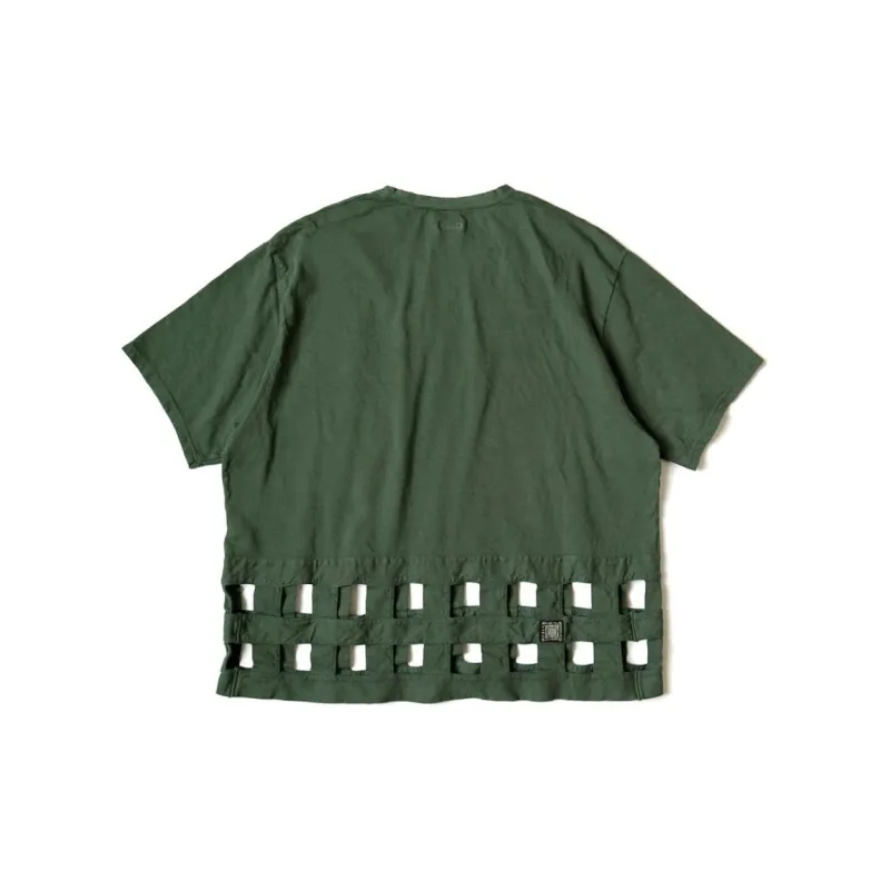 Kapital 20 / -Jersey Windowpane T-Shirt-5