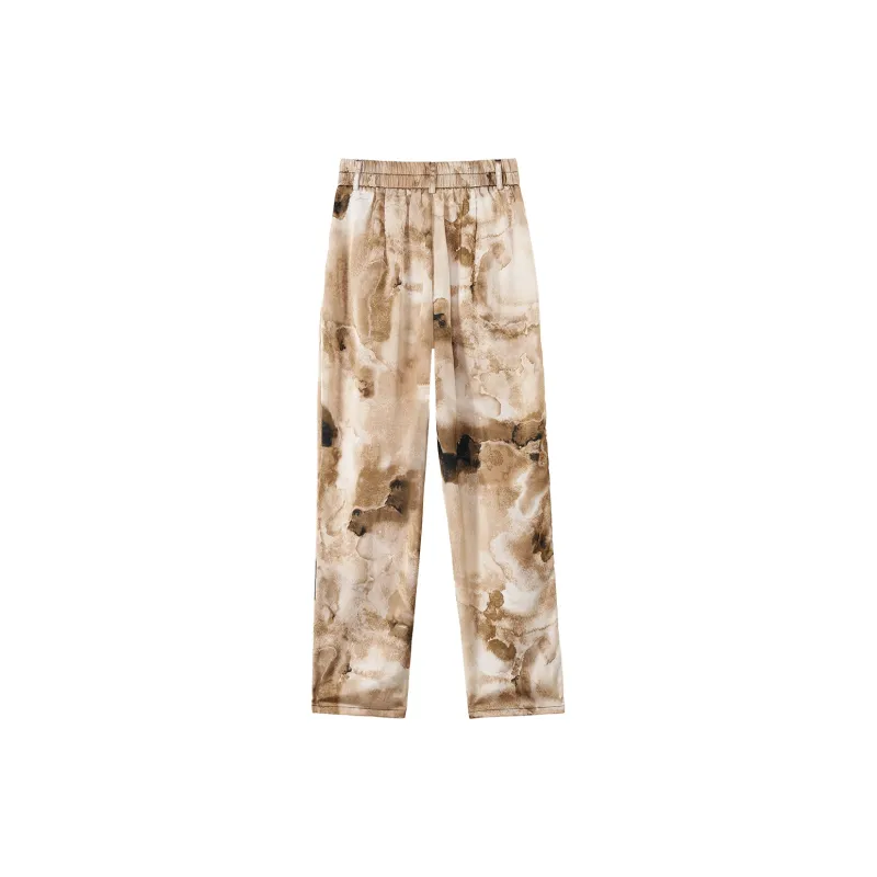 0571 Family Casual Pants Women's Light Coffee-1