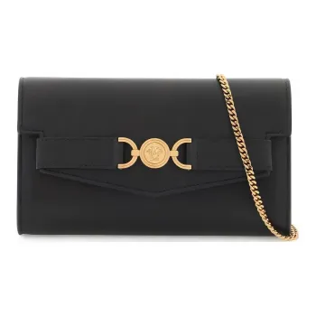 FANSIZHE Leather Crossbody Bag Shoulder Bag Women's Black