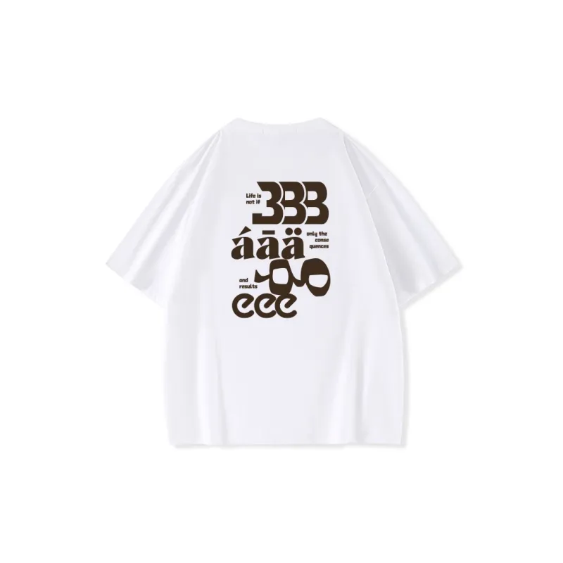 BAGE T Shirts Unisex-3