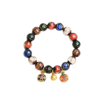 LUXLINE Colored Glaze Bracelets Unisex