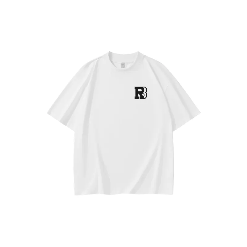 RENBEN Drop Shoulder Sleeve T Shirt Unisex-1