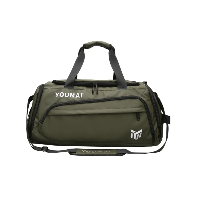 Travel Oxford Gym Bag Medium Size Unisex Black/Orange/Khaki/White/Yellow/Army Green/Lake Blue/Gray-14