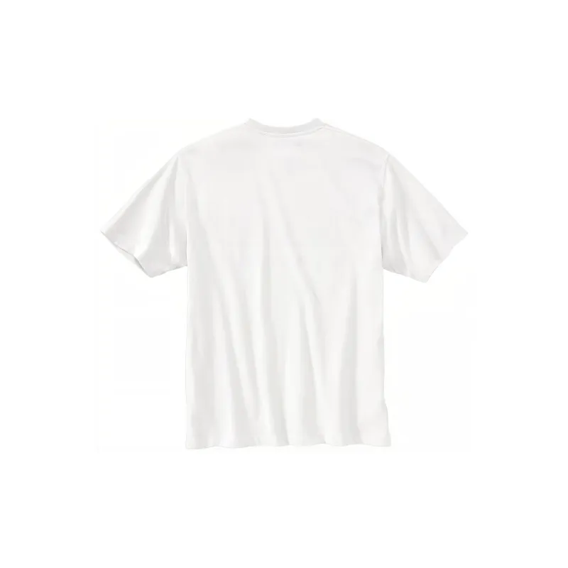 Carhartt 105753 MIDWEIGHT SHORT-SLEEVE USA GRAPHIC T-SHIRT T-Shirt RELAXED FIT Unisex White-1
