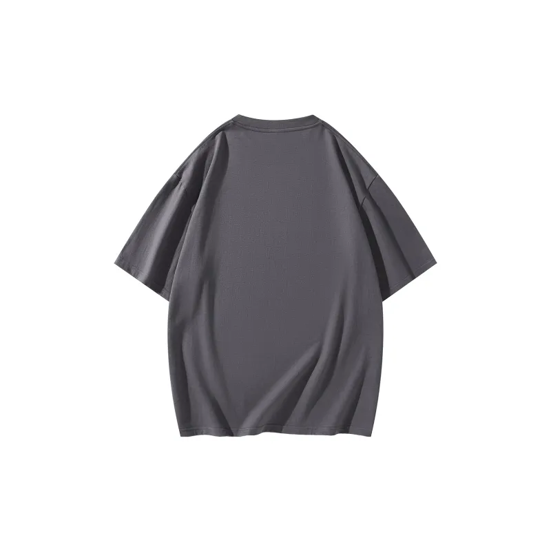 CENPIN Drop Shoulder Sleeve Short Sleeved T Shirts For Summer Unisex-29