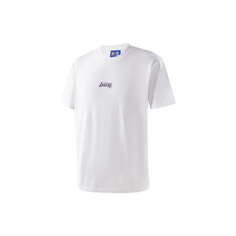 NBA Los Angeles Lakers T Shirts Unisex White-1