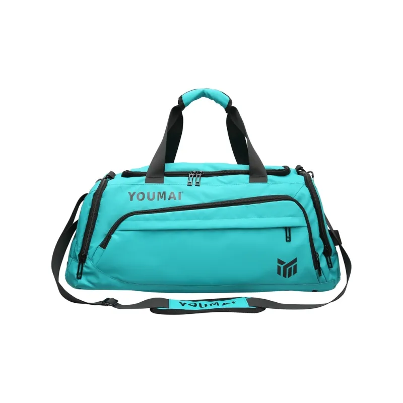 Travel Oxford Gym Bag Medium Size Unisex Black/Orange/Khaki/White/Yellow/Army Green/Lake Blue/Gray-18