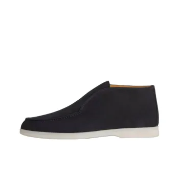 Loro Piana Open Walk Casual Shoes Men's Marine Blue