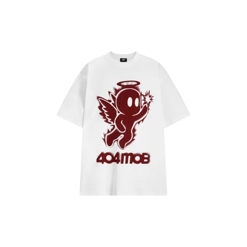 404MOB GANG T-Shirts Unisex White