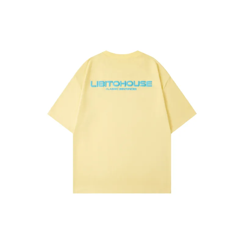Libito Drop Shoulder Sleeve T Shirt Women's-1