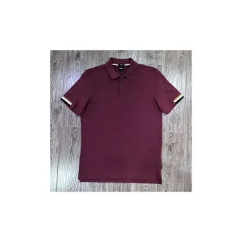 HUGO BOSS Polo Shirt Men's Dark Red