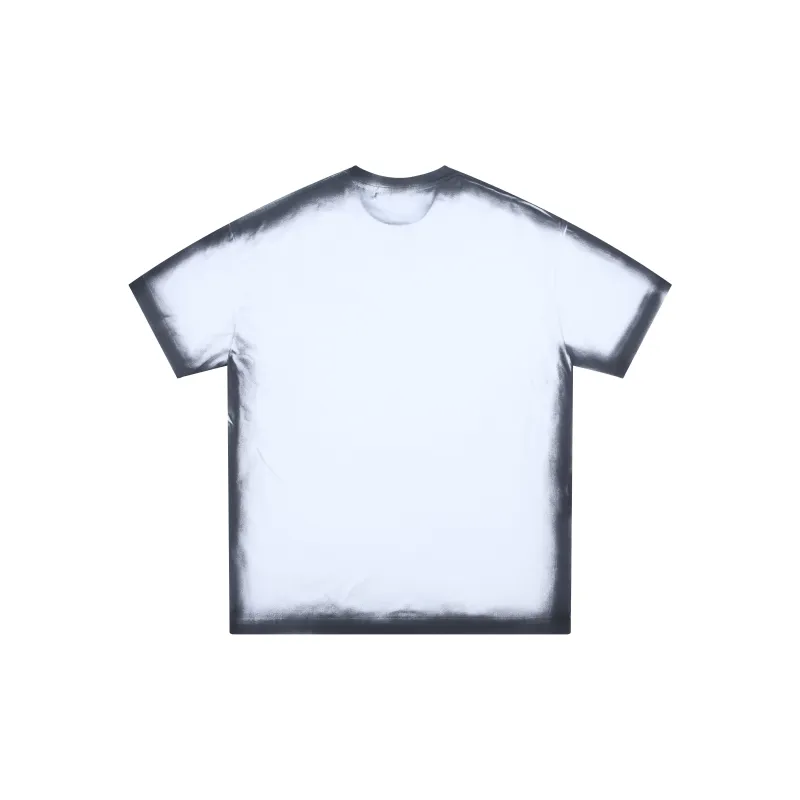 DNBH Hand drawn Doodle Series Loose Fit Casual Crew Neck Pullover Drop Shoulder Short Sleeved T Shirts Unisex-1