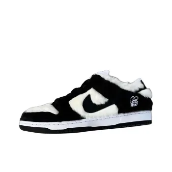 Nike Dunk SB Dunk Anti-Slip And Wear-Resistant Lightweight Low-Top Skateboard Shoes Women's Black White