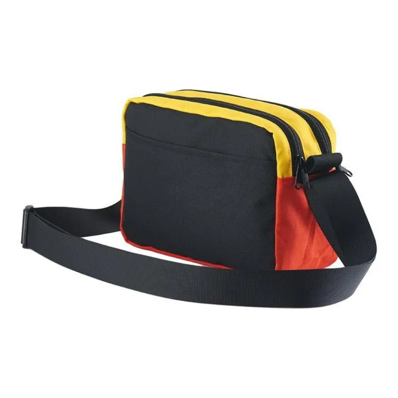 RIMIX Nylon Shoulder Bag Crossbody Bag Unisex Black/Multicolor-4