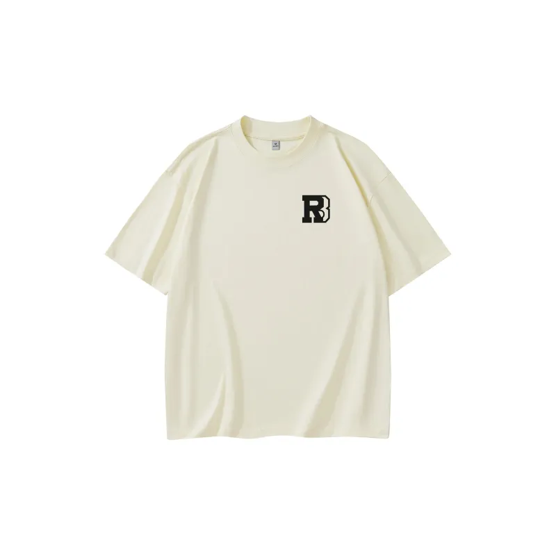 RENBEN Drop Shoulder Sleeve T Shirt Unisex-13