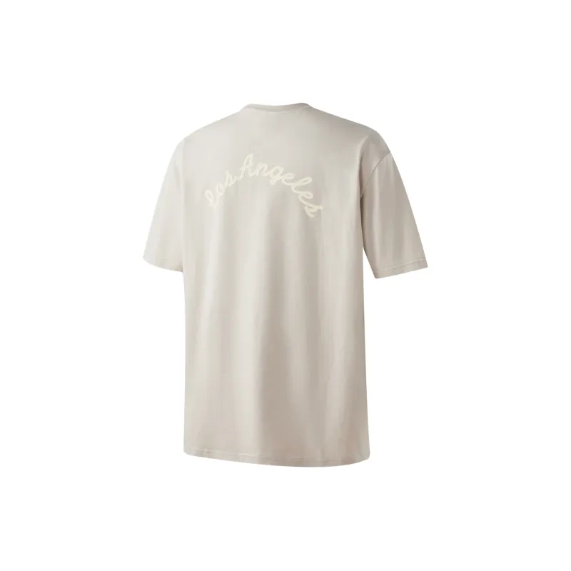 NBA T-Shirt Men's Light Gray White-1