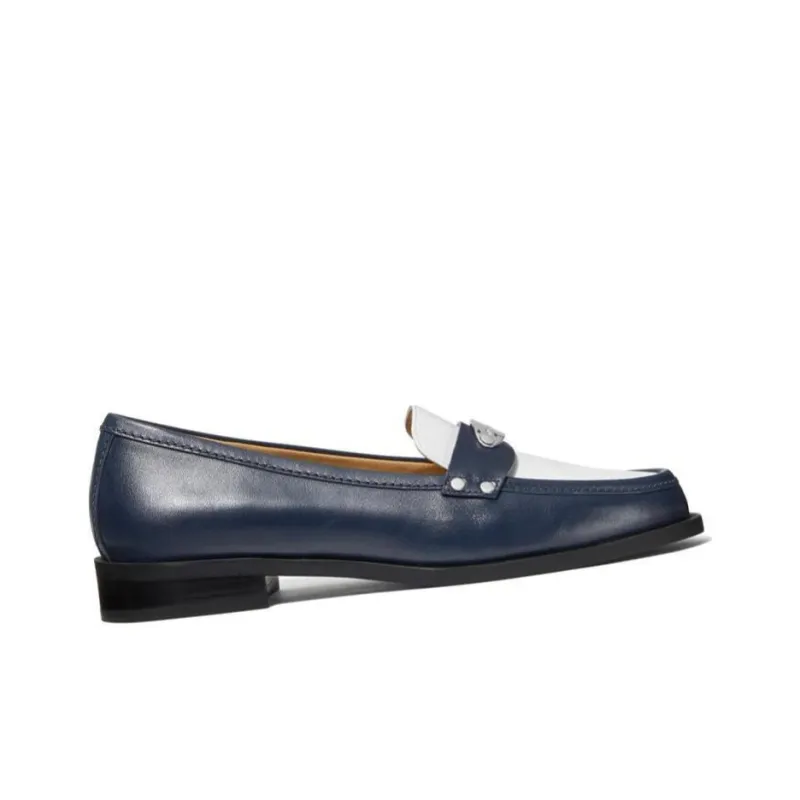 MICHAEL KORS Finley Casual Single Shoes Women's Blue White-2