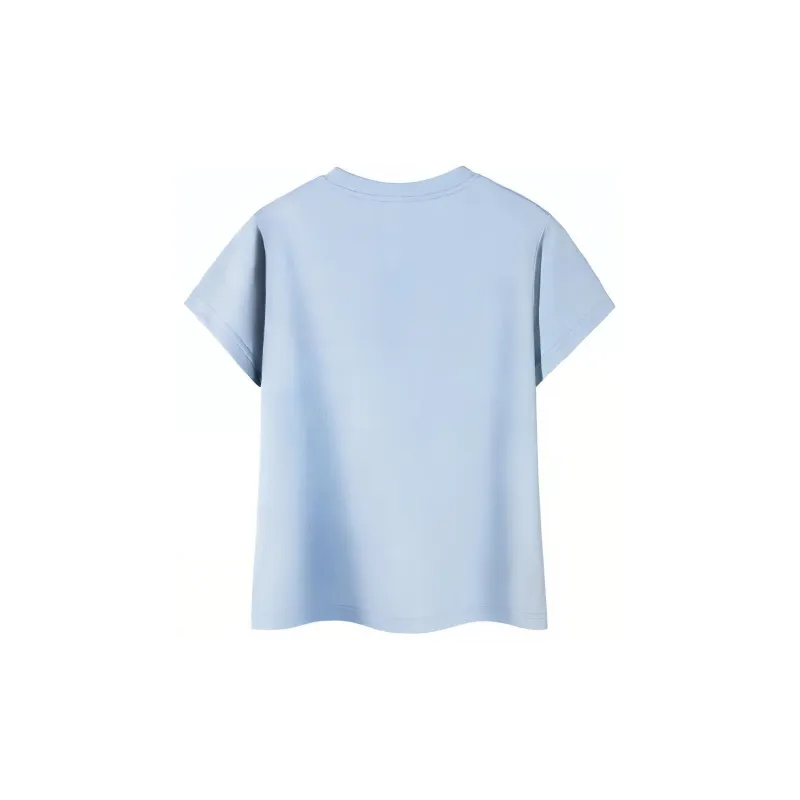 PSO Brand Puppy Series Trendy Brand Trendy Drop Shoulder Top Short Sleeved T Shirts Unisex-54