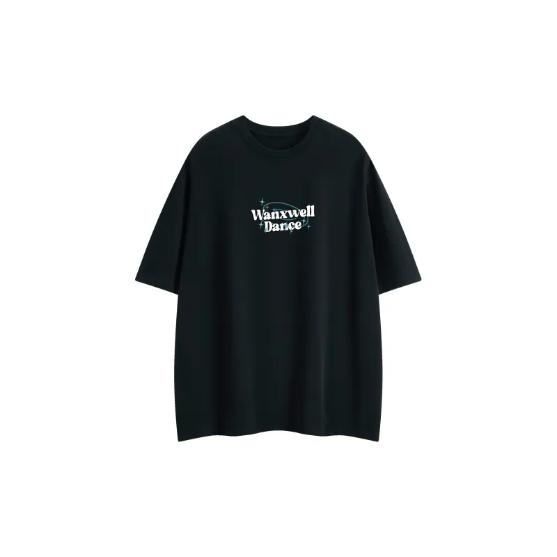 WANX Drop Shoulder Sleeve T Shirt Unisex-1