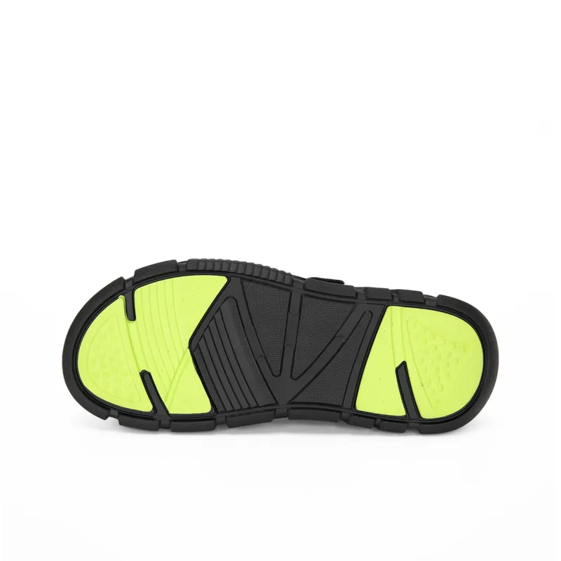 Banas Foam Sole Leather Patchwork Slip-Resistant Slide Slippers Men's-14