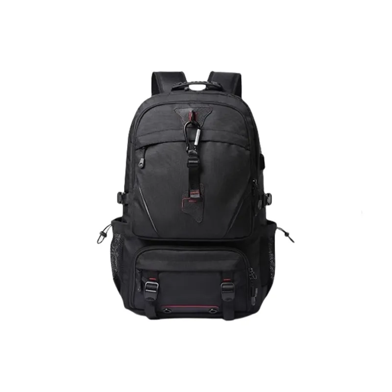 PULUWIRR Oxford Backpack Regular Unisex Black-1