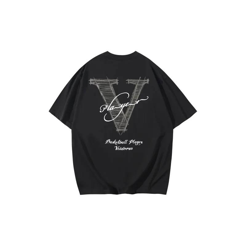 VEIDOORN Short Sleeved T Shirts Unisex-6