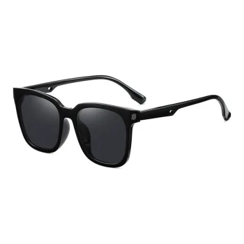 PRETTYALLUSION TR90 Oval Sunglasses Unisex