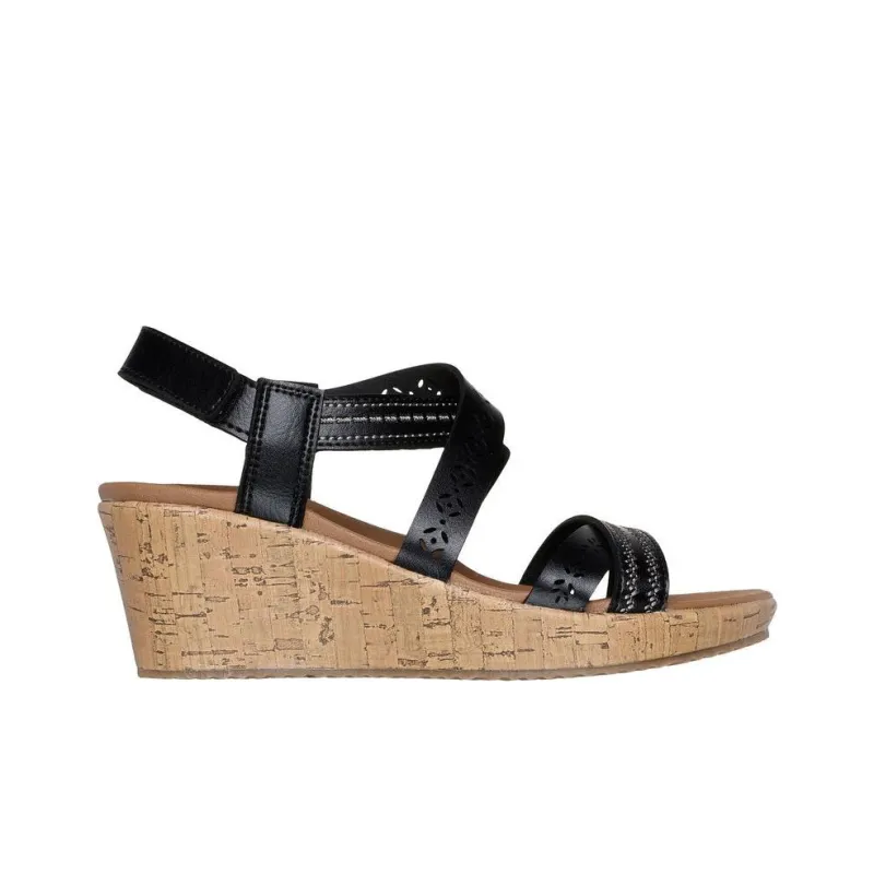 Skechers Cali Beverlee Strap Sandals Women's Black-1