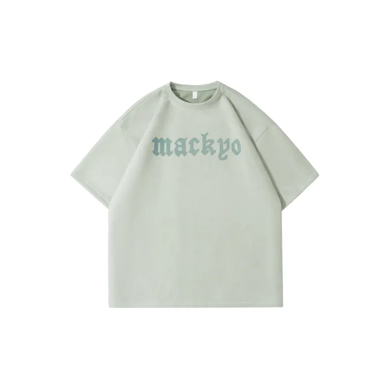 Mackyo Heavyweight T Shirt Unisex-19