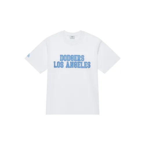 MLB College Style Series T-Shirts Men Off White