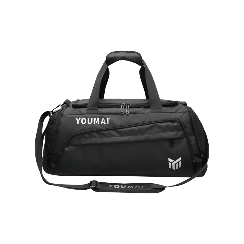 Travel Oxford Gym Bag Medium Size Unisex Black/Orange/Khaki/White/Yellow/Army Green/Lake Blue/Gray-0