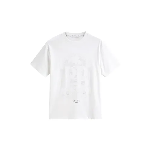 PEACEBIRD MEN T-Shirts Men White 1 Combination