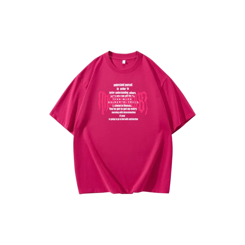 Cotton Short Sleeved T Shirts Unisex-6