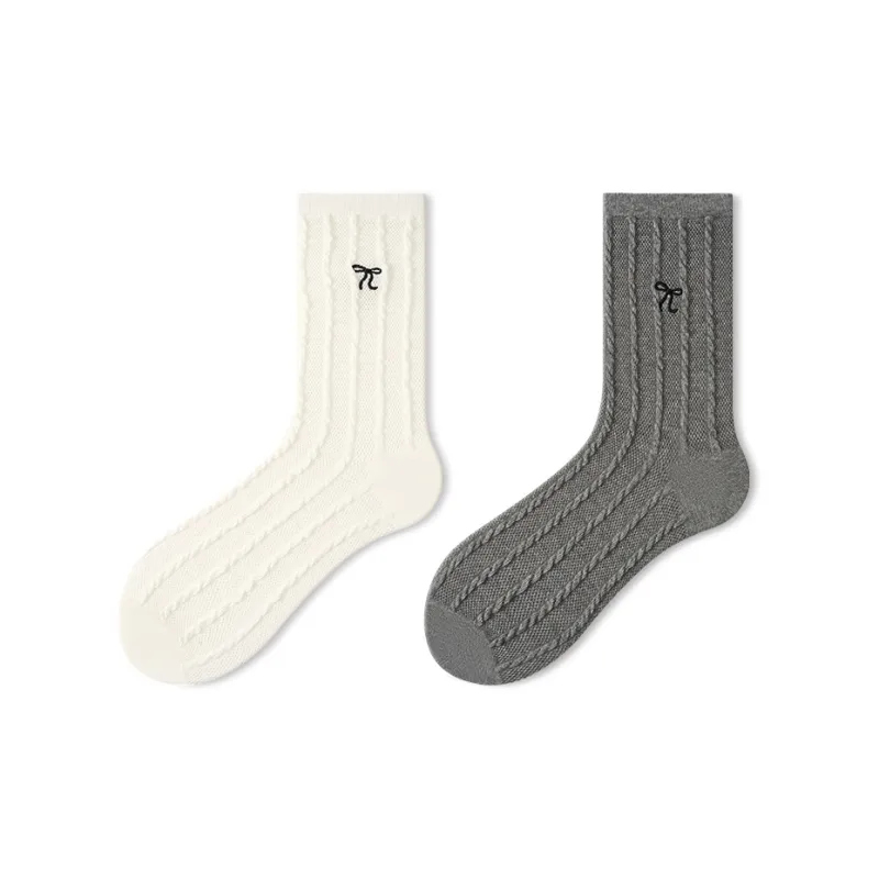 Primeet Mid Calf Socks Women's Combo Set-10